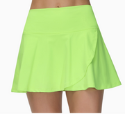 Neon Yellow Skirt-Skort