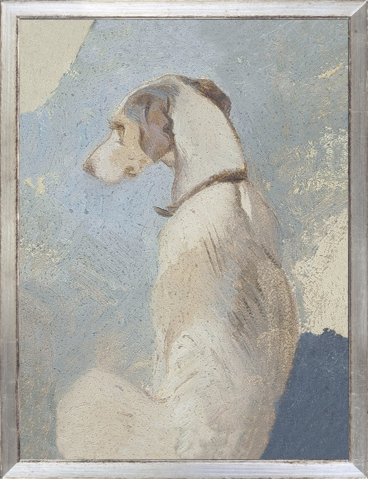 Collection Vintage - Study Of A Greyhound 1860 Art