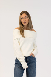 Olivia Off Shoulder Sweater