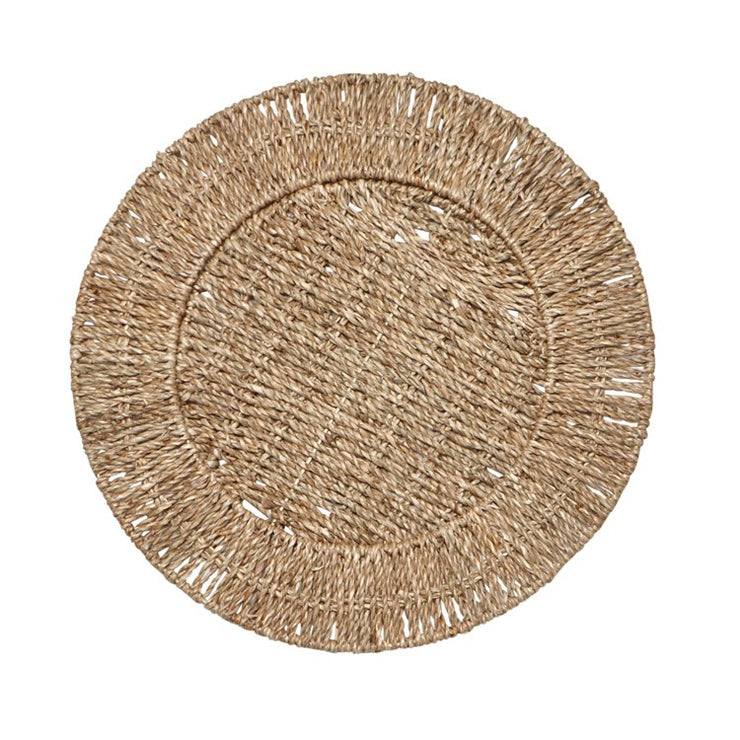 Seagrass Charger Natural