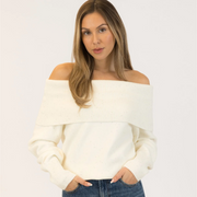 Olivia Off Shoulder Sweater