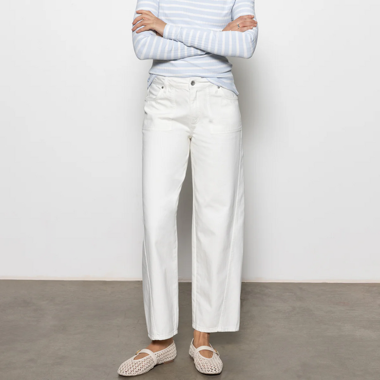 District Column Ankle Jean
