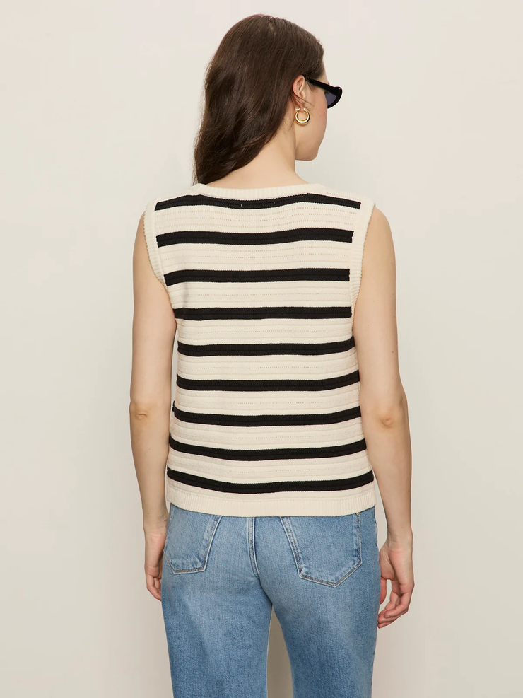 Textured Sweater Vest