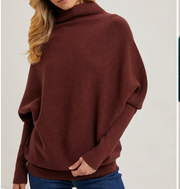 Slouch Neck Pullover Sweater