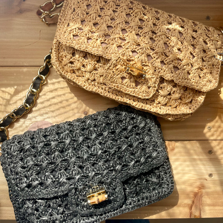Raffia Hand Bag