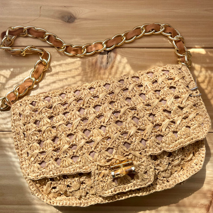 Raffia Hand Bag