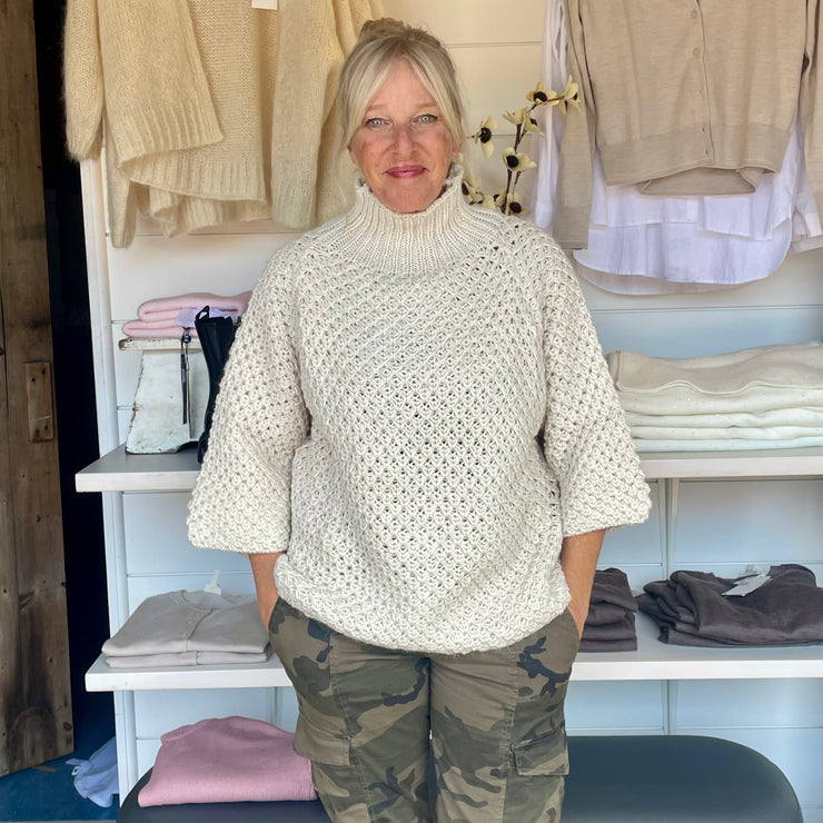 Crochet Drop Sweater
