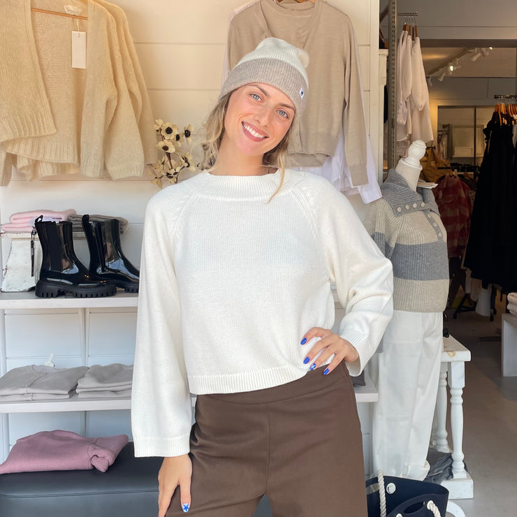 Madalyn Cotton Cashmere Sweater