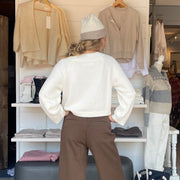 Madalyn Cotton Cashmere Sweater