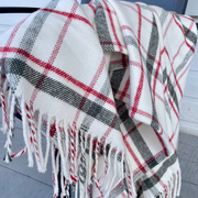 Red Plaid Blanket