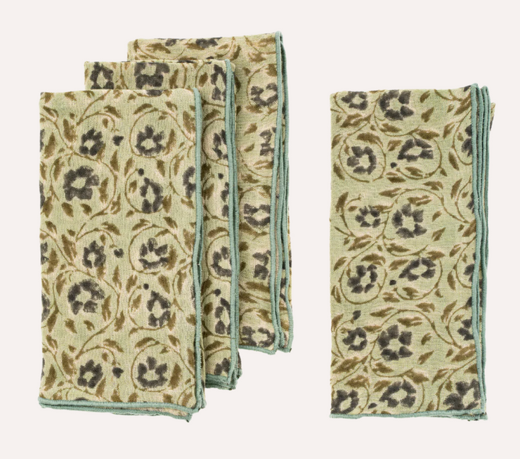 Anika Block Napkins S/4