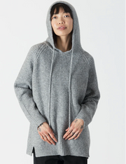 Eco Oversized Ribbed Hoodie