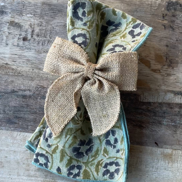 Burlap Napkin Ties