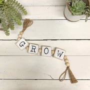 Wood Blocks "Grow"