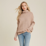 Slouch Neck Pullover Sweater