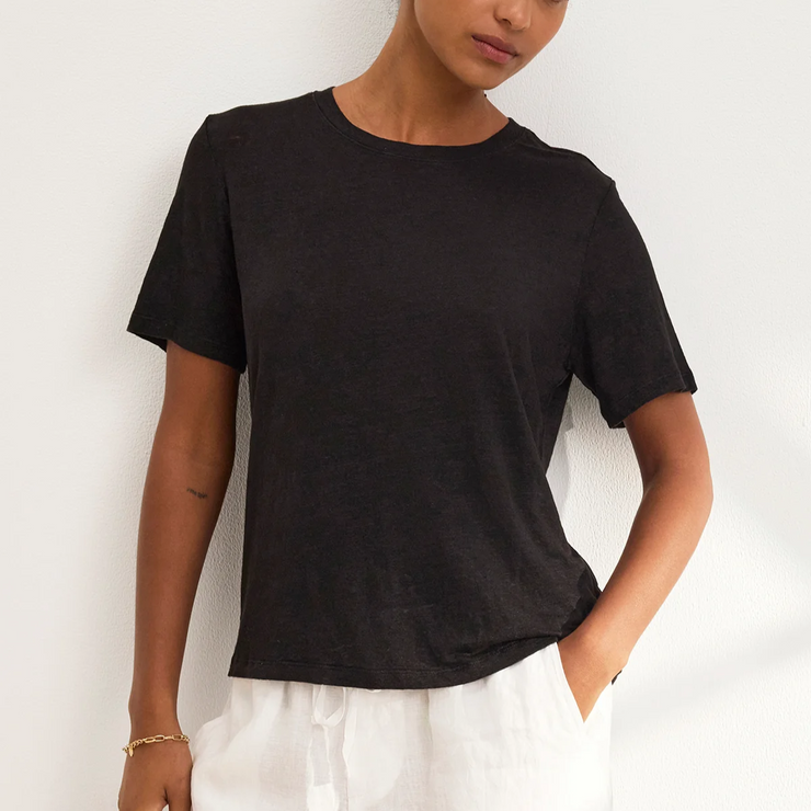 Heritage Linen Knit Tee