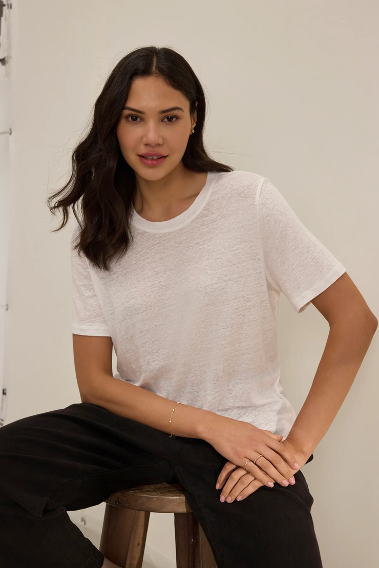 Heritage Linen Knit Tee