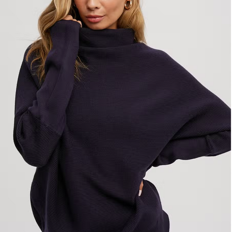 Slouch Neck Pullover Sweater