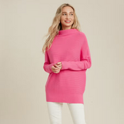 Slouch Neck Pullover Sweater