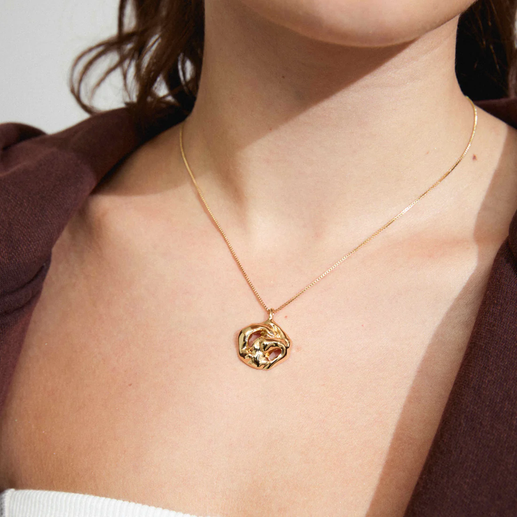 Luca Melted Pendent Necklace