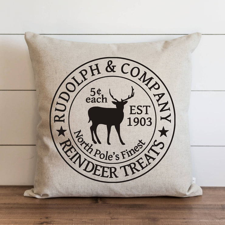 Rudolph And Co Pillow Cover.