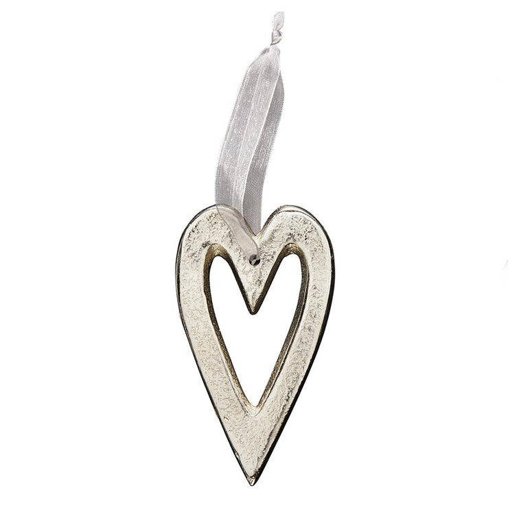 Silver Ornaments Heart