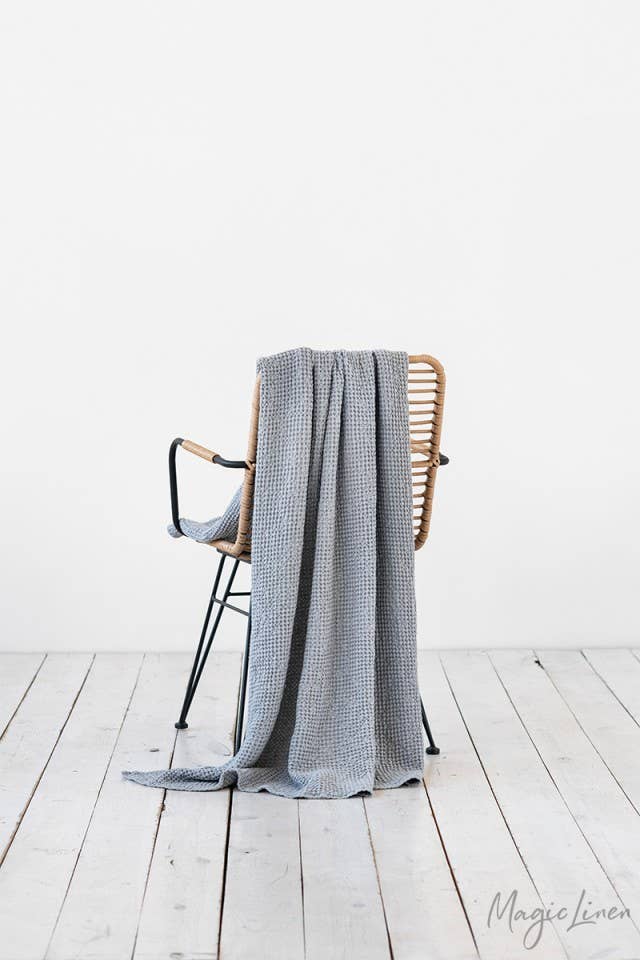 Waffle throw