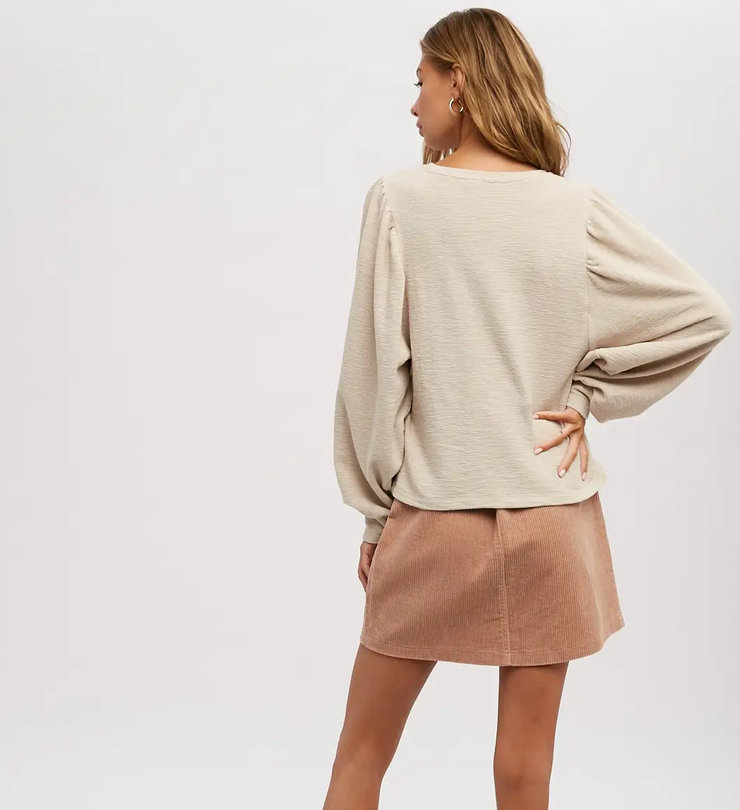 cord skirt