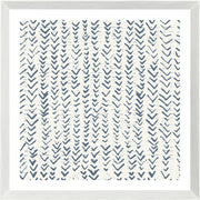 Motif In Blue Art Collection - 17.5"x17.5"