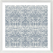 Motif In Blue Art Collection - 17.5"x17.5"
