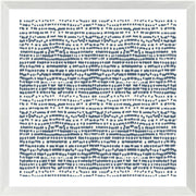 Motif In Blue Art Collection - 17.5"x17.5"