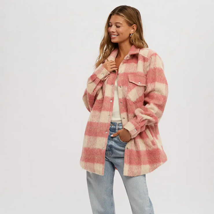 Brushed Flannel Jacket