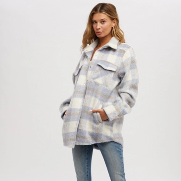 Brushed Flannel Jacket
