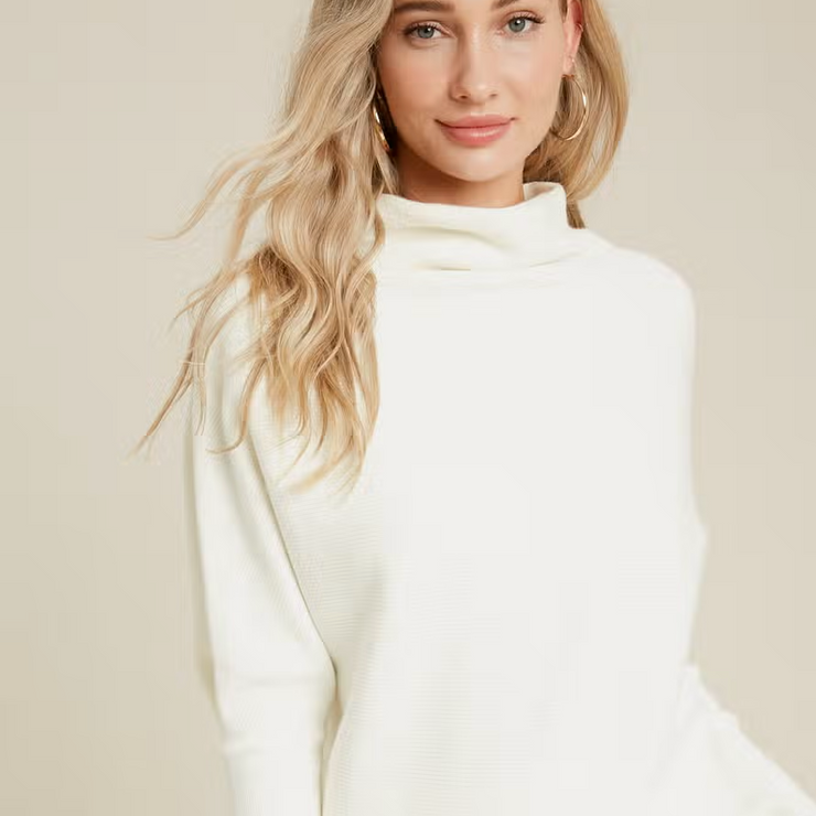 Slouch Neck Pullover Sweater