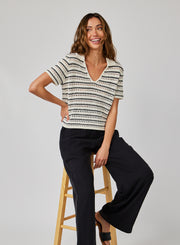 Collared Popover Sweater