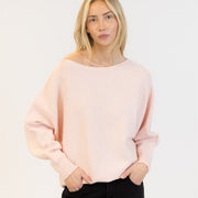 Nobu Sequin Boatneck Sweater