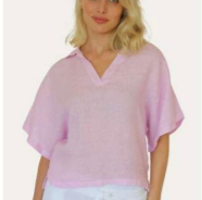 Linen Solid Jojo Top