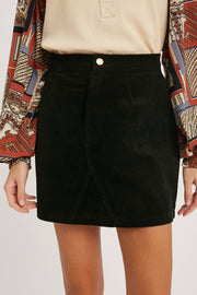 cord skirt