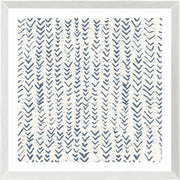 Motif In Blue Art Collection - 17.5"x17.5"