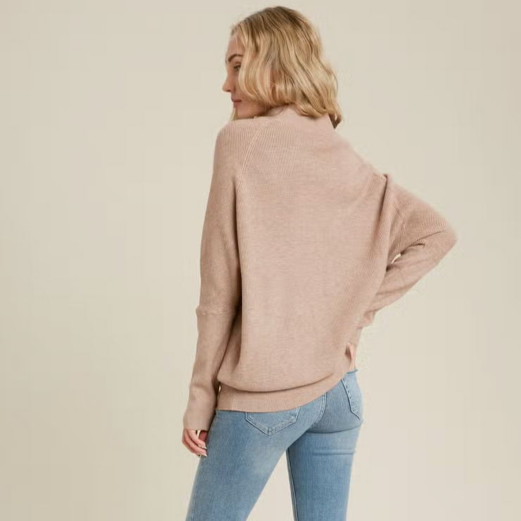Slouch Neck Pullover Sweater