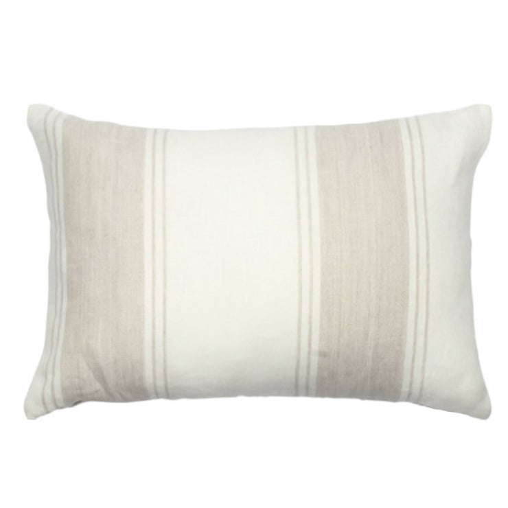 Classic Stripe Linen Rich Cushion