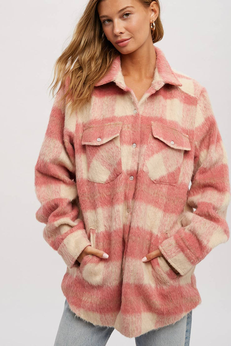 Brushed Flannel Jacket