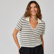 Collared Popover Sweater