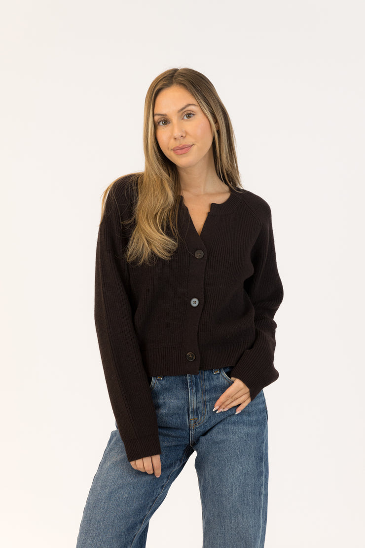 Belle Ribbed Cardigan