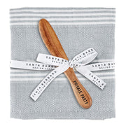 Tea Towel and Cheese Spreader Set