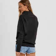 Slouch Neck Pullover Sweater
