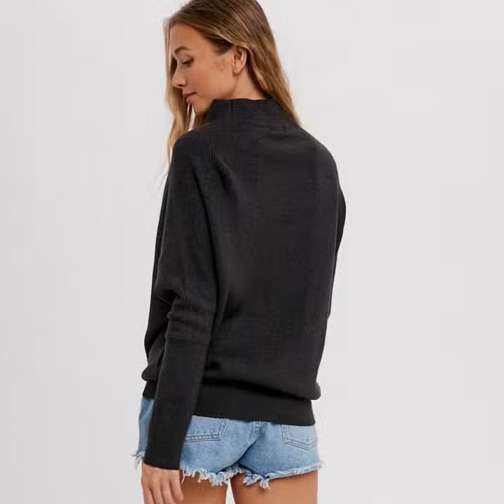 Slouch Neck Pullover Sweater