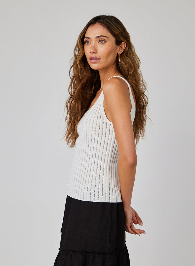 Open Knit Tank