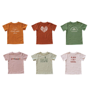 Cotton Kid's Tee w/ Words