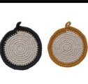 8" Round Crocheted Pot Holders